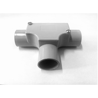 PVC Tee Inspection Conduit Fitting-25mm