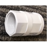 PVC Plain to Thread Conduit Coupling - 25mm