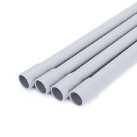 HD UV Grey Rigid Conduit 4m long, 25mm, 10pcs/bundle